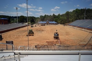 Duck Samford Artificial Turf Field in Auburn Sports Turf